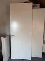 NIEUW Svedex opdekdeur alpinewit, Ophalen, 80 tot 100 cm, 215 cm of meer, Binnendeur