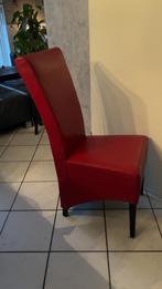 Mooie nette stoelen van echt leer, Huis en Inrichting, Stoelen, Ophalen of Verzenden, Zo goed als nieuw, Bruin, Leer