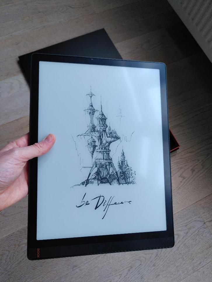 ONYX BOOX Tab X | 13,3 inch - 128 GB | ePaper Tablet, Computers en Software, Android Tablets, Gebruikt, Wi-Fi, 13 inch of meer