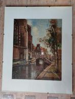 Hendrik van der Burgh 1769-1858 olieverf op doek.Delft.Gesig, Ophalen of Verzenden