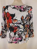 Vrolijk damesshirt met bloemen.Mt M., Kleding | Dames, T-shirts, Maat 38/40 (M), .., Ophalen of Verzenden, Zo goed als nieuw