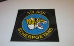 313 Squadron sticker Scherpgetand, Verzamelen, Militaria | Algemeen, Nederland, Luchtmacht, Verzenden