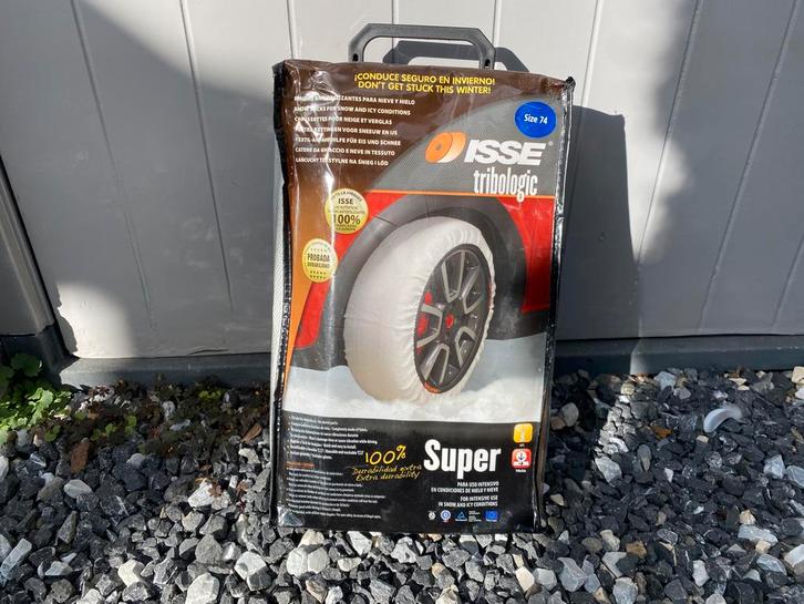 Isse tribologic super 74 sneeuw’kettingen’ (Nieuw), Auto diversen, Sneeuwkettingen, Nieuw, Ophalen of Verzenden