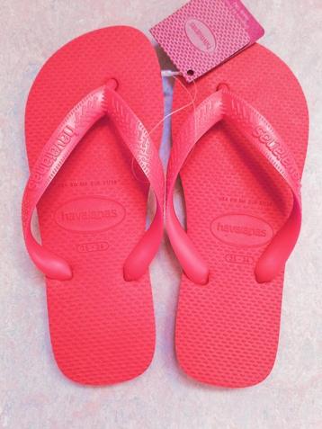 Nieuw/Pink Electric Havaianas slippers maat 37/38 beschikbaar voor biedingen