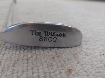 1980s Wilson 8802 Putter with Original Leather Grip beschikbaar voor biedingen