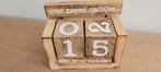 Aftelkalender hout, ophalen €3, Ophalen, Zo goed als nieuw, Kapstokje