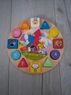 Woezel en Pip houten klok, Ophalen of Verzenden, Zo goed als nieuw, Overige typen
