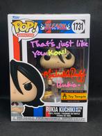 Funko Pop! Rukia Kuchiki with Kon #1731 - Bleach, Verzamelen, Poppetjes en Figuurtjes, Ophalen of Verzenden, Nieuw