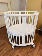 Stokke sleepi mini + matras + aerosleep!!!, Kinderen en Baby's, Ophalen, Zo goed als nieuw, Rond