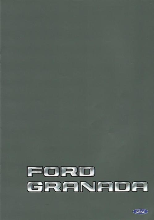 Brochure Ford Granada 1981, Boeken, Auto's | Folders en Tijdschriften, Gelezen, Ford, Verzenden