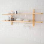 Ikea Värde wandplanken met haken, Ophalen, 100 tot 150 cm, Wit, Nieuw