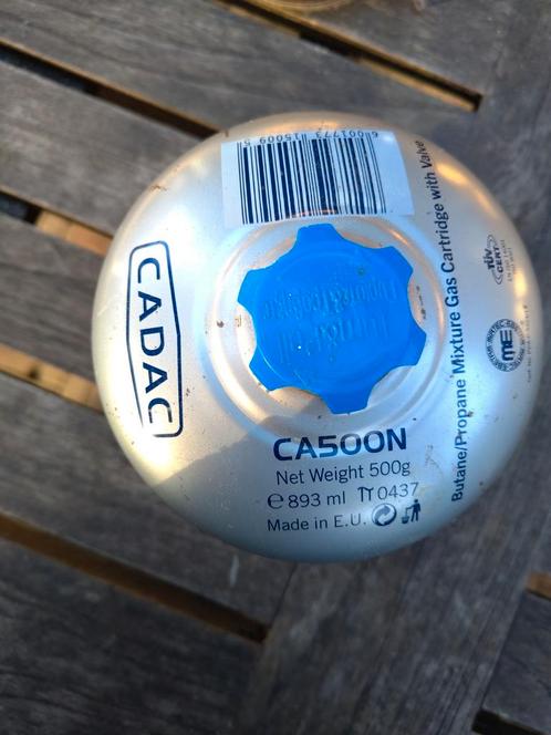 500g gasfles cadac, Caravans en Kamperen, Kampeeraccessoires, Nieuw, Ophalen