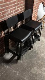 6 nette barkrukken stapelbaar, Huis en Inrichting, Barkrukken, Ophalen, 5 krukken of meer, Met voetsteun, 60 tot 90 cm