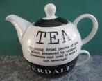 nieuwe Riverdale tea for one theepot, Huis en Inrichting, Keuken | Servies, Overige typen, Nieuw, Ophalen of Verzenden, Overige stijlen