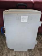 Samsonite trolley no 7 koffer grijs met 2 wielen. Rolt dwars, Ophalen, Gebruikt, Hard kunststof, 70 cm of meer