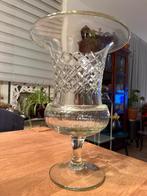 Diamond-cut Cristal vaas, Huis en Inrichting, Woonaccessoires | Vazen, Overige kleuren, Nieuw, Ophalen of Verzenden, Glas