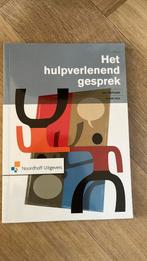 Jan Verhulst - Het hulpverlenend gesprek, Ophalen of Verzenden, Zo goed als nieuw, Jan Verhulst