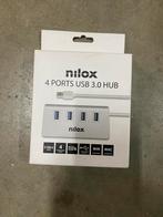 Nilox 4-Poorts USB 3.0 Hub - Nieuw in doos, Ophalen of Verzenden, Nieuw, 1 GB of minder