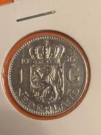 Zilveren Gulden 1956 - Koningin Juliana, 1 gulden, Koningin Juliana, Zilver, Ophalen of Verzenden
