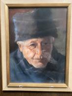 Portret oude Volendammer, Adri Bleys, Antiek en Kunst, Ophalen of Verzenden