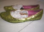 BALLERINAS met GROENE PAILETTEN, van EXTRAVANZA, maat 5, Carnaval, Ophalen of Verzenden, Zo goed als nieuw, Accessoires