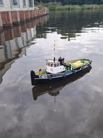 Sleepboot theo 1.20 x 34 x 65 cm, Hobby en Vrije tijd, Modelbouw | Boten en Schepen, Ophalen, Gebruikt