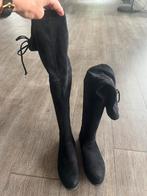 Zwarte Suède Knielaarzen Maat 39, Kleding | Dames, Schoenen, Hoge laarzen, Zwart, Ophalen of Verzenden, Zo goed als nieuw