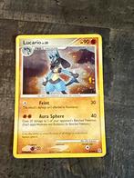 Lucario LV.30 - 2007 Pokémonkaart, Ophalen of Verzenden, Gebruikt, Losse kaart, Foil