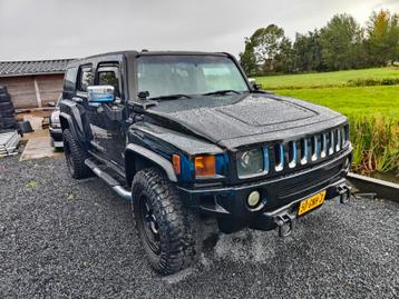 Prachtige Hummer H3 Luxury 2006 Zwart | Bomvol opties beschikbaar voor biedingen