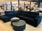 Zwart velvet bankstel, Verzenden, Nieuw