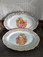 Franse schaaltjes Berry Haute porcelaine Limoges, 2 stuks, Antiek en Kunst, Ophalen of Verzenden