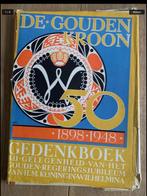 Gedenkboek Koningin Wilhelmina Jubileum, Boeken, Ophalen of Verzenden, 20e eeuw of later, Gelezen