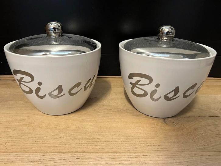 Koektrommel, Huis en Inrichting, Keuken | Potten en Pannen, Zo goed als nieuw, Pot, Bus of Blik, Overige materialen, Ophalen of Verzenden