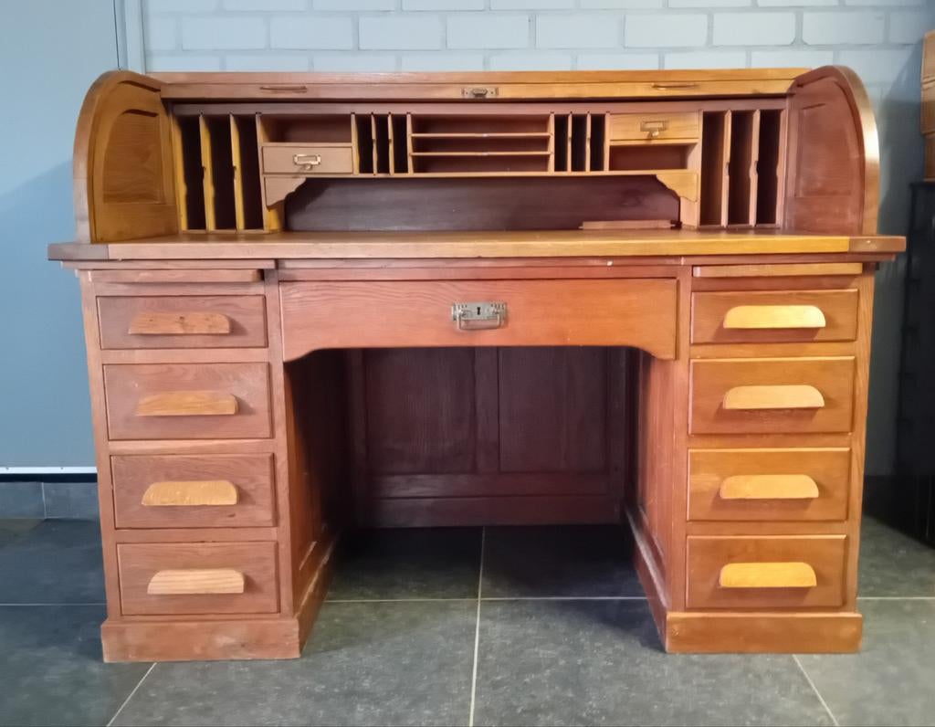 Rolbureau / Secretaire Bureau, Ophalen, Gebruikt, Bureau
