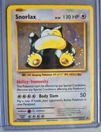 Snorlax XY179 holo black star promo LP, Ophalen of Verzenden, Zo goed als nieuw, Losse kaart