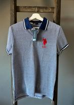 Nieuwe USPA slim fit polo blauw maat S, Ophalen of Verzenden, Nieuw, Maat 46 (S) of kleiner, Blauw