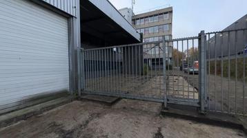 Handbediende gegalvaniseerde schuifpoort hekwerk schuifhek beschikbaar voor biedingen