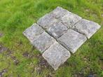 stenen natuursteen kasseien tegels graniet  40x40, Tuin en Terras, Tegels en Klinkers, Ophalen, Overige typen, Zo goed als nieuw