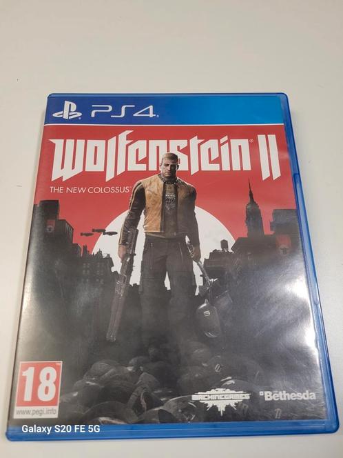 Wolfenstein 2, Spelcomputers en Games, Games | Sony PlayStation 4, Zo goed als nieuw, Vechten, Ophalen of Verzenden