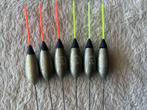 adv 131 / NIEUW set 6 dobbers TUBERTINI 2,50gr, Watersport en Boten, Ophalen of Verzenden, Nieuw, Dobber of Lood