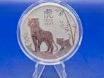 Lunar 3 year of the tiger 2022 1oz .999, Ophalen of Verzenden, Zilver