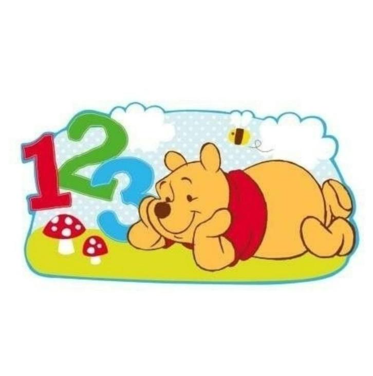 1 grote Winnie de Poeh foam muursticker NIEUW IN VERPAKKING, Kinderen en Baby's, Kinderkamer | Inrichting en Decoratie, Nieuw