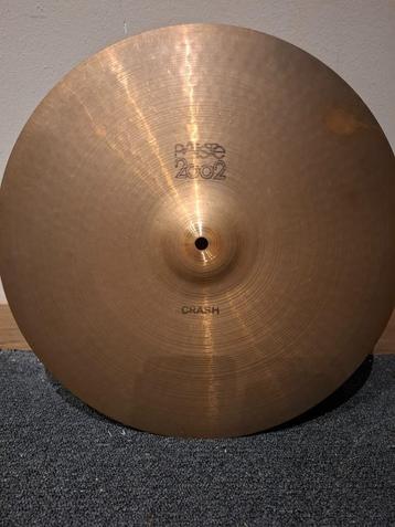 Paiste 2002 black label vintage 16" crash voor uw drumstel beschikbaar voor biedingen