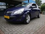 Opel Corsa D 1200i 16V 3 DEURS AIRCO, Voorwielaandrijving, Stof, Gebruikt, Blauw