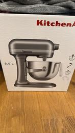 KitchenAid artisan 6.6L zilver Nieuw, Witgoed en Apparatuur, Keukenmixers, 4 liter of meer, Nieuw, 3 snelheden of meer, Ophalen of Verzenden
