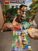 Minecraft lego de moderne boomhut 21174, Complete set, Lego, Zo goed als nieuw, Ophalen