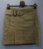 River Woods nette grijze rok met sier riem wollig 36 37406, River Woods, Ophalen of Verzenden, Zo goed als nieuw, Maat 36 (S)