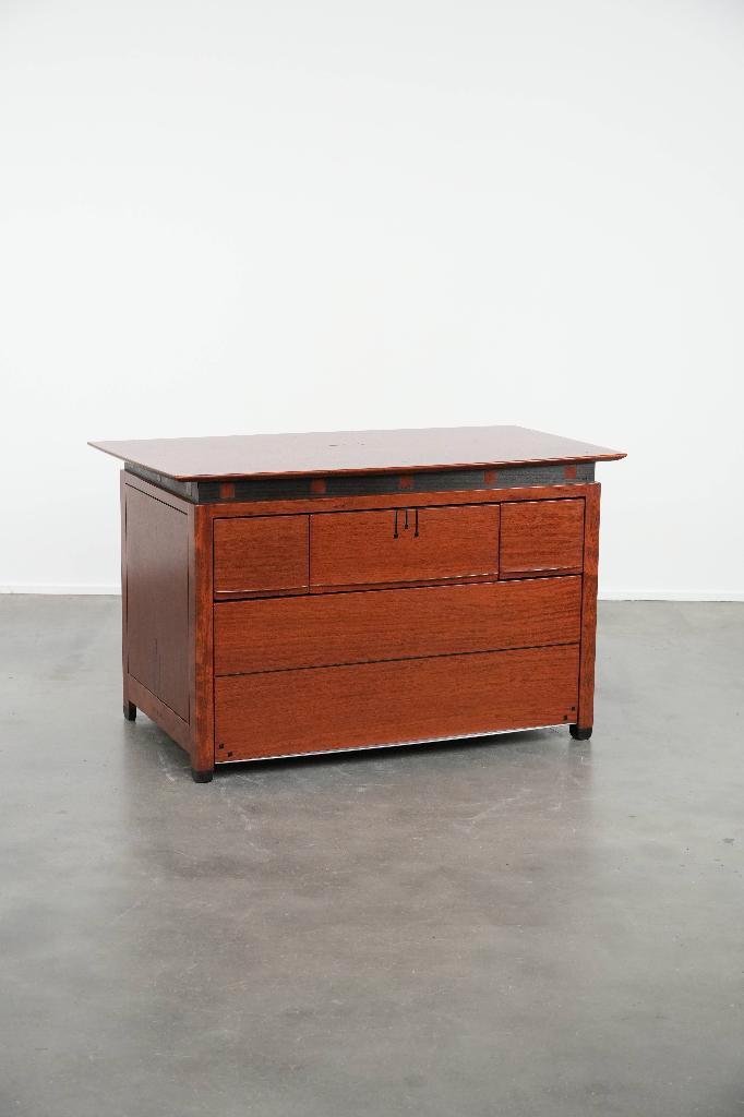 Art Deco Schuitema design meubel/ audio en tv kast/ dressoir, Huis en Inrichting, Kasten | Dressoirs, Gebruikt, 100 tot 150 cm