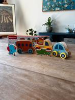 Fisher price: My First Wooden Vehicles (ongebruikt), Ophalen of Verzenden, Nieuw, Duw- of Trekspeelgoed