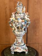 Dresden porselein vaas 71 cm, Antiek en Kunst, Ophalen of Verzenden